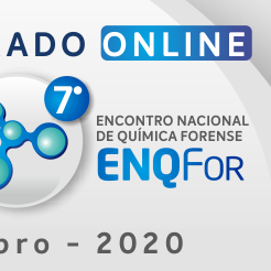 7º Encontro Nacional de Química Forense Logo
