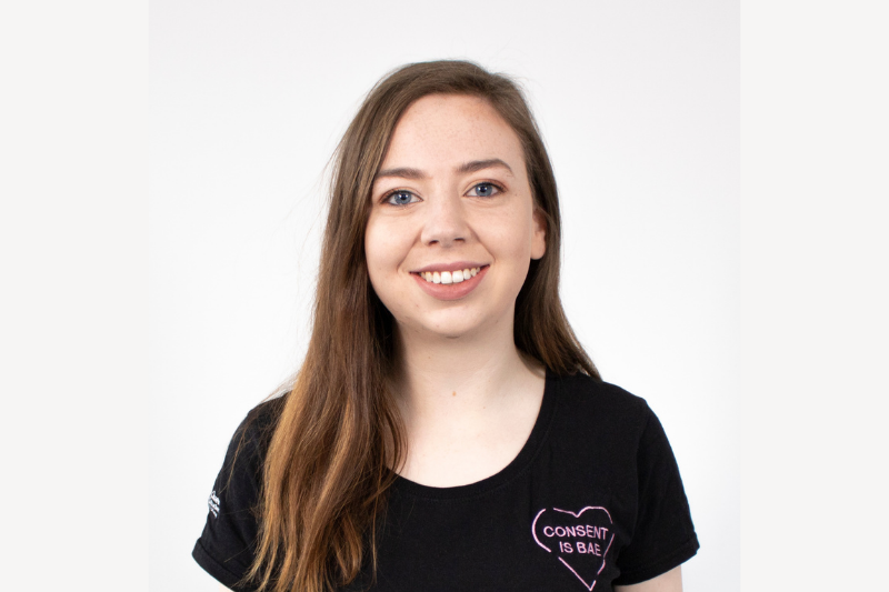 Headshot of Katie Ní Chléire - Student Officer Welfare, QUBSU