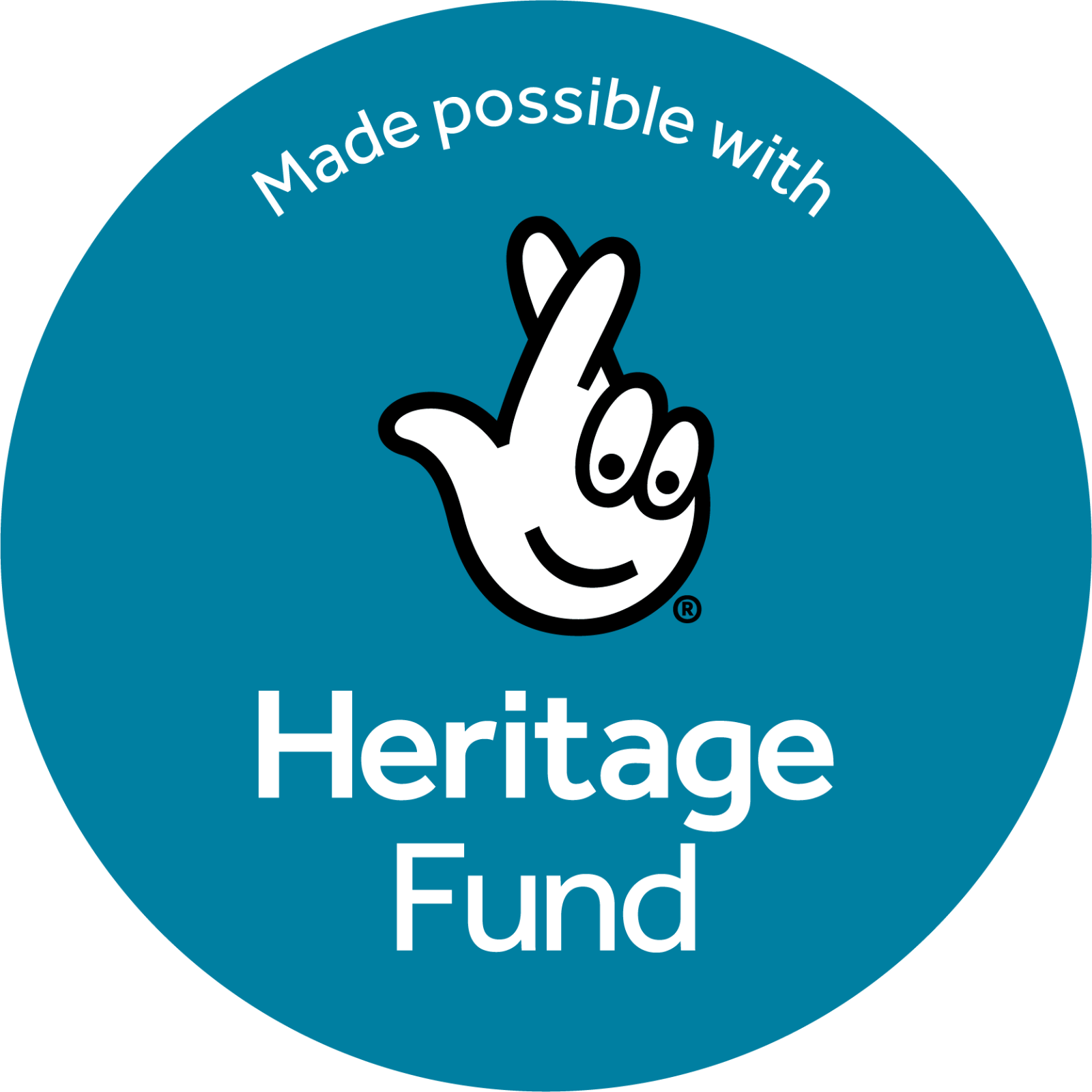 Stamp image acknowledging Heritage Fund Support