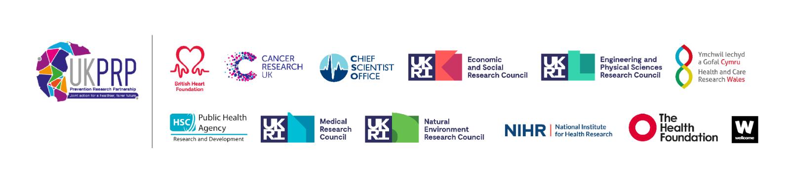 New UKPRP logo and funders