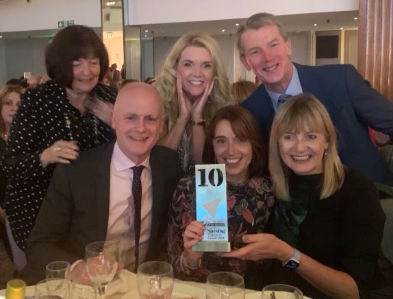 Niall McKenna, Debbie Rainey, Donna Fitzsimons (HoS) Back Doris Corkin, Johanna McMullan, Barry Quinn