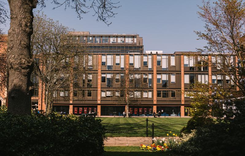 Peter Froggatt Centre viewed from the Quad